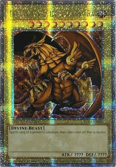 The Winged Dragon of Ra (Quarter Century Secret Rare) (LC01-EN003) [Legendary Collection: 25th Anniversary Edition]