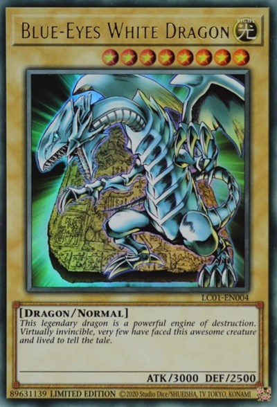 Blue-Eyes White Dragon (25th Anniversary Edition) (LC01-EN004) [Legendary Collection: 25th Anniversary Edition]