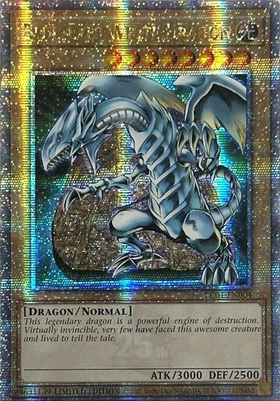 Blue-Eyes White Dragon (Quarter Century Secret Rare) (LC01-EN004) [Legendary Collection: 25th Anniversary Edition]