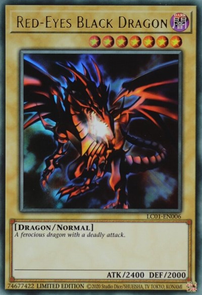 Red-Eyes Black Dragon (25th Anniversary Edition) (LC01-EN006) [Legendary Collection: 25th Anniversary Edition]