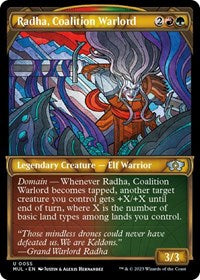Radha, Coalition Warlord (55) [March of the Machine: Multiverse Legends]