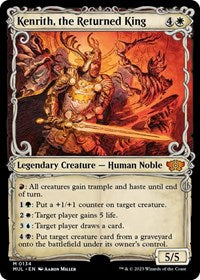 Kenrith, the Returned King (Halo Foil) (134) [March of the Machine: Multiverse Legends]