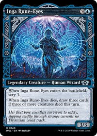 Inga Rune-Eyes (Halo Foil) (140) [March of the Machine: Multiverse Legends]