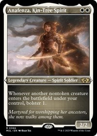 Anafenza, Kin-Tree Spirit (Foil Etched) (66) [March of the Machine: Multiverse Legends]