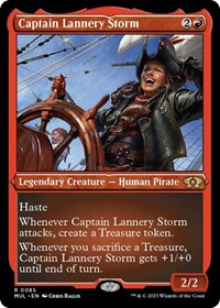 Captain Lannery Storm (Foil Etched) (85) [March of the Machine: Multiverse Legends]