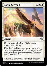 Battle Screech (174) [Commander: March of the Machine]