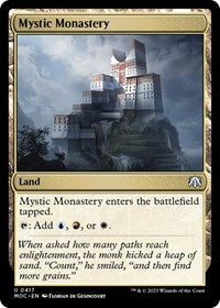 Mystic Monastery (417) [Commander: March of the Machine]