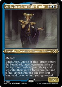 Atris, Oracle of Half-Truths (Foil Etched) (99) [March of the Machine: Multiverse Legends]