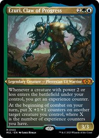 Ezuri, Claw of Progress (Foil Etched) (103) [March of the Machine: Multiverse Legends]