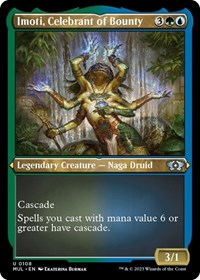 Imoti, Celebrant of Bounty (Foil Etched) (108) [March of the Machine: Multiverse Legends]
