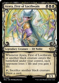 Ayara, First of Locthwain (Halo Foil) (143) [March of the Machine: Multiverse Legends]