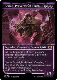 Seizan, Perverter of Truth (Halo Foil) (145) [March of the Machine: Multiverse Legends]