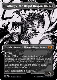 Skithiryx, the Blight Dragon (Halo Foil) (147) [March of the Machine: Multiverse Legends]