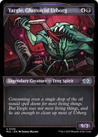 Yargle, Glutton of Urborg (Halo Foil) (149) [March of the Machine: Multiverse Legends]