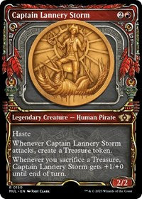 Captain Lannery Storm (Halo Foil) (150) [March of the Machine: Multiverse Legends]