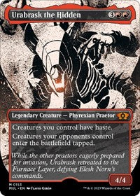 Urabrask the Hidden (Halo Foil) (153) [March of the Machine: Multiverse Legends]