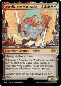 Aurelia, the Warleader (Halo Foil) (165) [March of the Machine: Multiverse Legends]