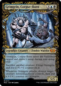 Grimgrin, Corpse-Born (Halo Foil) (171) [March of the Machine: Multiverse Legends]