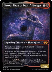 Kroxa, Titan of Death's Hunger (Halo Foil) (179) [March of the Machine: Multiverse Legends]