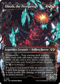 Obosh, the Preypiercer (Halo Foil) (184) [March of the Machine: Multiverse Legends]