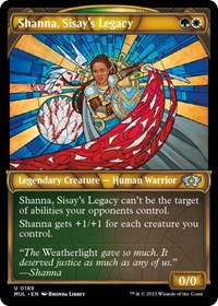 Shanna, Sisay's Legacy (Halo Foil) (189) [March of the Machine: Multiverse Legends]