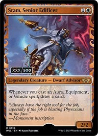 Sram, Senior Edificer (Serial Numbered) (136) [March of the Machine: Multiverse Legends]