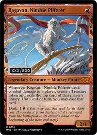 Ragavan, Nimble Pilferer (Serial Numbered) (151) [March of the Machine: Multiverse Legends]
