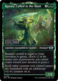 Renata, Called to the Hunt (Serial Numbered) (158) [March of the Machine: Multiverse Legends]