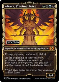 Atraxa, Praetors' Voice (Serial Numbered) (163) [March of the Machine: Multiverse Legends]