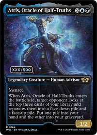 Atris, Oracle of Half-Truths (Serial Numbered) (164) [March of the Machine: Multiverse Legends]