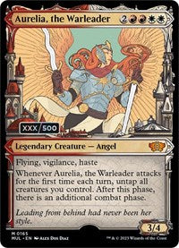 Aurelia, the Warleader (Serial Numbered) (165) [March of the Machine: Multiverse Legends]