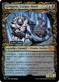 Grimgrin, Corpse-Born (Serial Numbered) (171) [March of the Machine: Multiverse Legends]