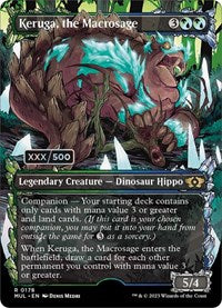 Keruga, the Macrosage (Serial Numbered) (178) [March of the Machine: Multiverse Legends]