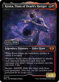 Kroxa, Titan of Death's Hunger (Serial Numbered) (179) [March of the Machine: Multiverse Legends]