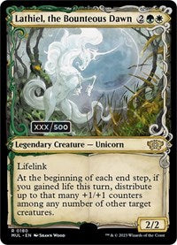Lathiel, the Bounteous Dawn (Serial Numbered) (180) [March of the Machine: Multiverse Legends]