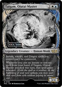 Taigam, Ojutai Master (Serial Numbered) (190) [March of the Machine: Multiverse Legends]