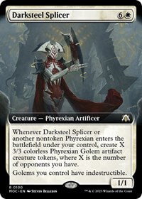 Darksteel Splicer (Extended Art) (100) [Commander: March of the Machine]