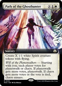 Path of the Ghosthunter (Extended Art) (105) [Commander: March of the Machine]