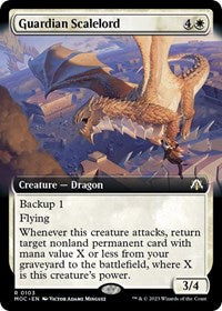 Guardian Scalelord (Extended Art) (103) [Commander: March of the Machine]