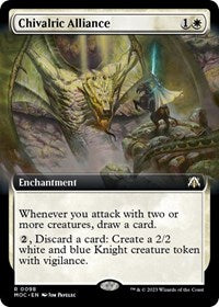 Chivalric Alliance (Extended Art) (98) [Commander: March of the Machine]