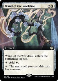 Wand of the Worldsoul (Extended Art) (107) [Commander: March of the Machine]