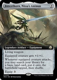 Bitterthorn, Nissa's Animus (Extended Art) (132) [Commander: March of the Machine]