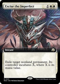 Excise the Imperfect (Extended Art) (101) [Commander: March of the Machine]