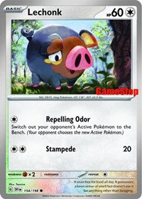 Lechonk - 154/198 (GameStop Promo) (154/198) [Miscellaneous Cards & Products]
