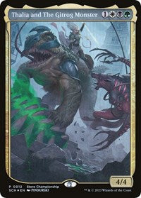 Thalia and The Gitrog Monster (12) [Game Day & Store Championship Promos]
