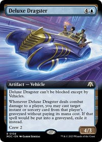 Deluxe Dragster (Extended Art) (108) [Commander: March of the Machine]