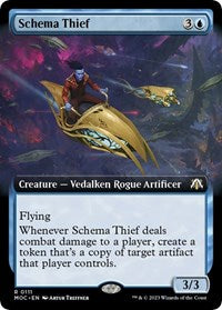 Schema Thief (Extended Art) (111) [Commander: March of the Machine]