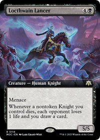 Locthwain Lancer (Extended Art) (114) [Commander: March of the Machine]
