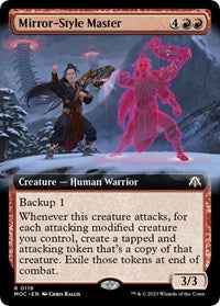 Mirror-Style Master (Extended Art) (119) [Commander: March of the Machine]