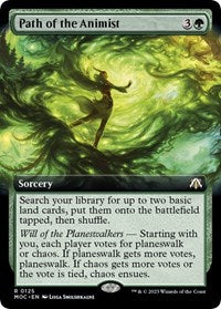 Path of the Animist (Extended Art) (125) [Commander: March of the Machine]
